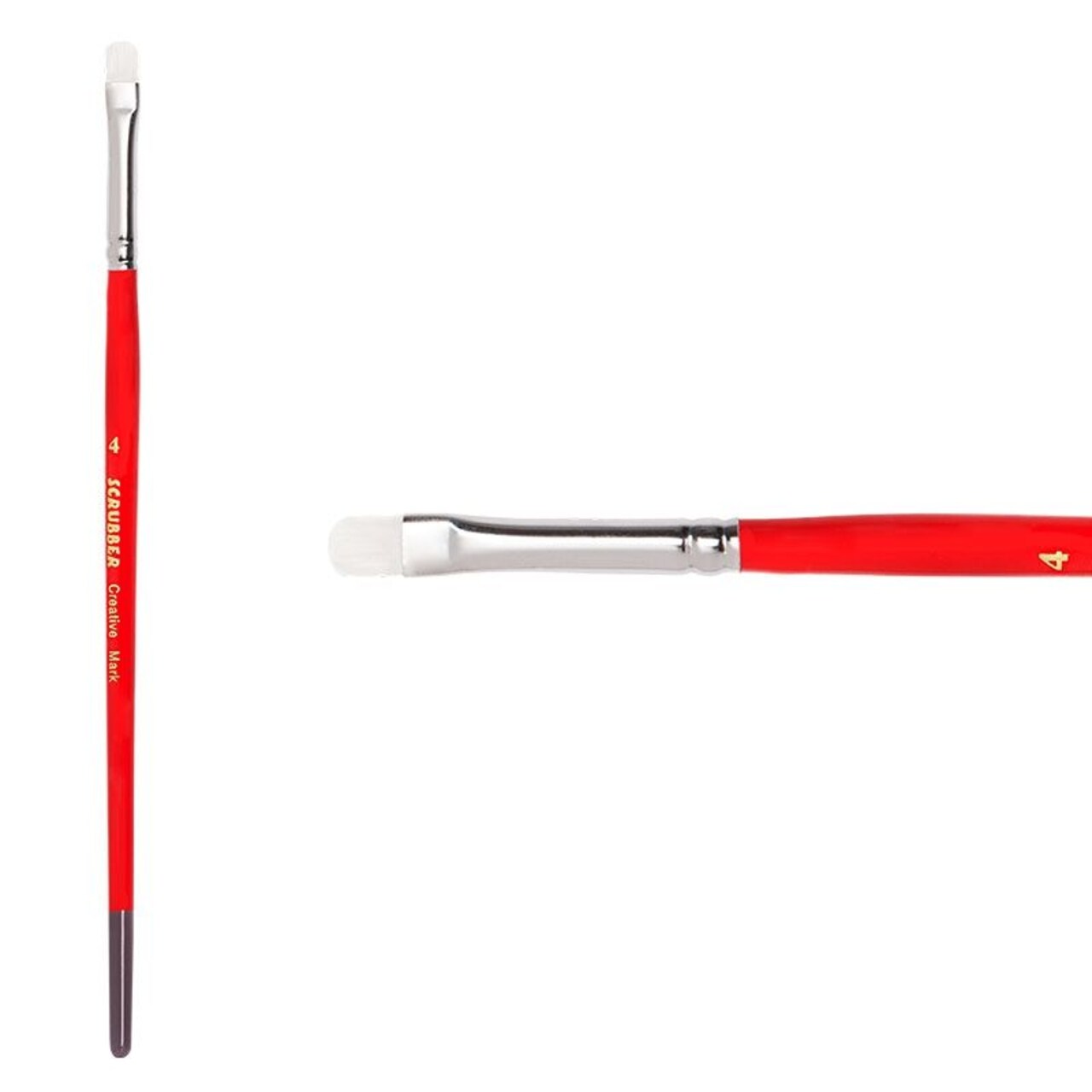 Creative Mark Scrubber Watercolor Brushes - Professional Watercolor Brushes for Scrubbing, Blotting, Re-Shaping Edges, and More!